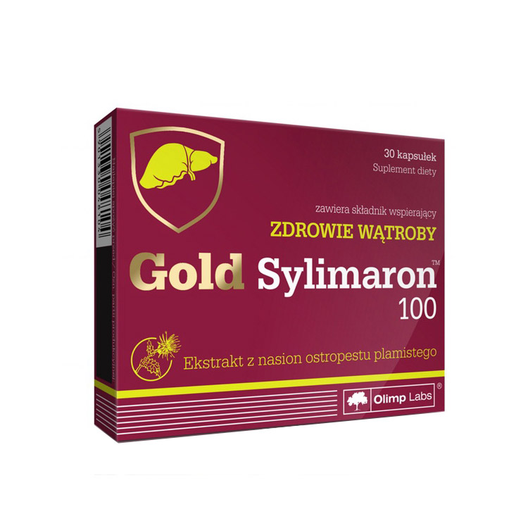 Екстракт розторопші для підтримки печінки, Olimp Nutrition Gold Sylimaron 100, 30 капсул