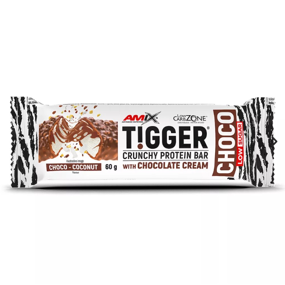 Протеїновий батончик, Amix Choco Protein Bar, 60 г (Шоколад-кокос)