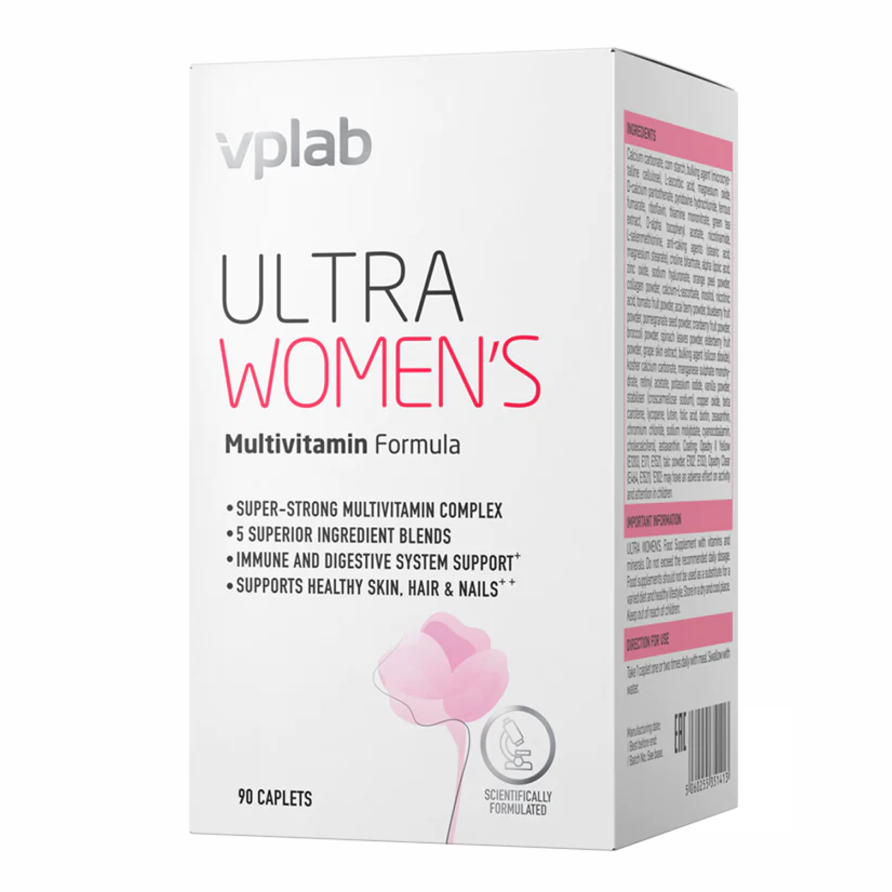 Мультивітаміни для жінок, VP Lab Ultra Women Multivitamin Formula, 90 таблеток