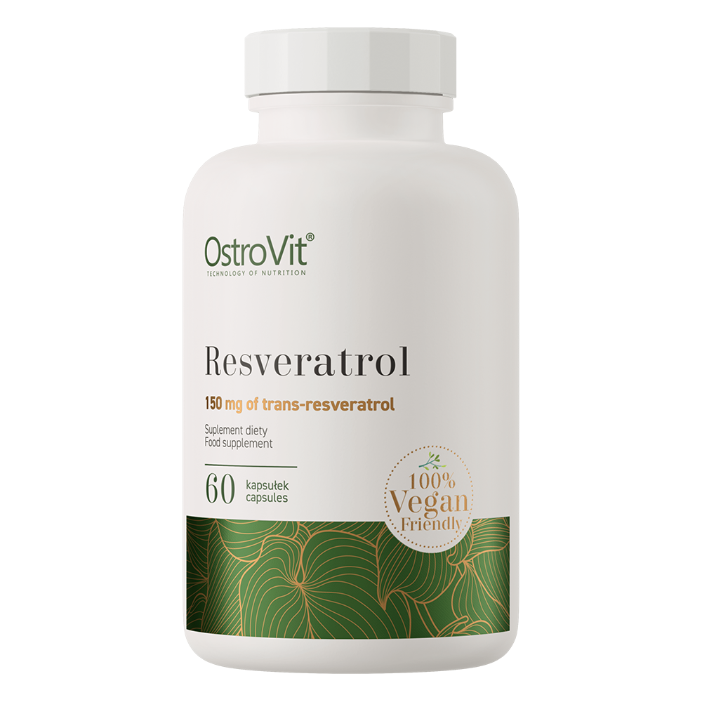 Ресвератрол, OstroVit Resveratrol 150 mg, 60 капсул