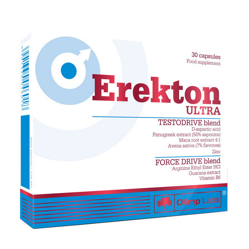 Добавка для чоловічого здоров'я, Olimp Nutrition Erekton Ultra, 30 капсул