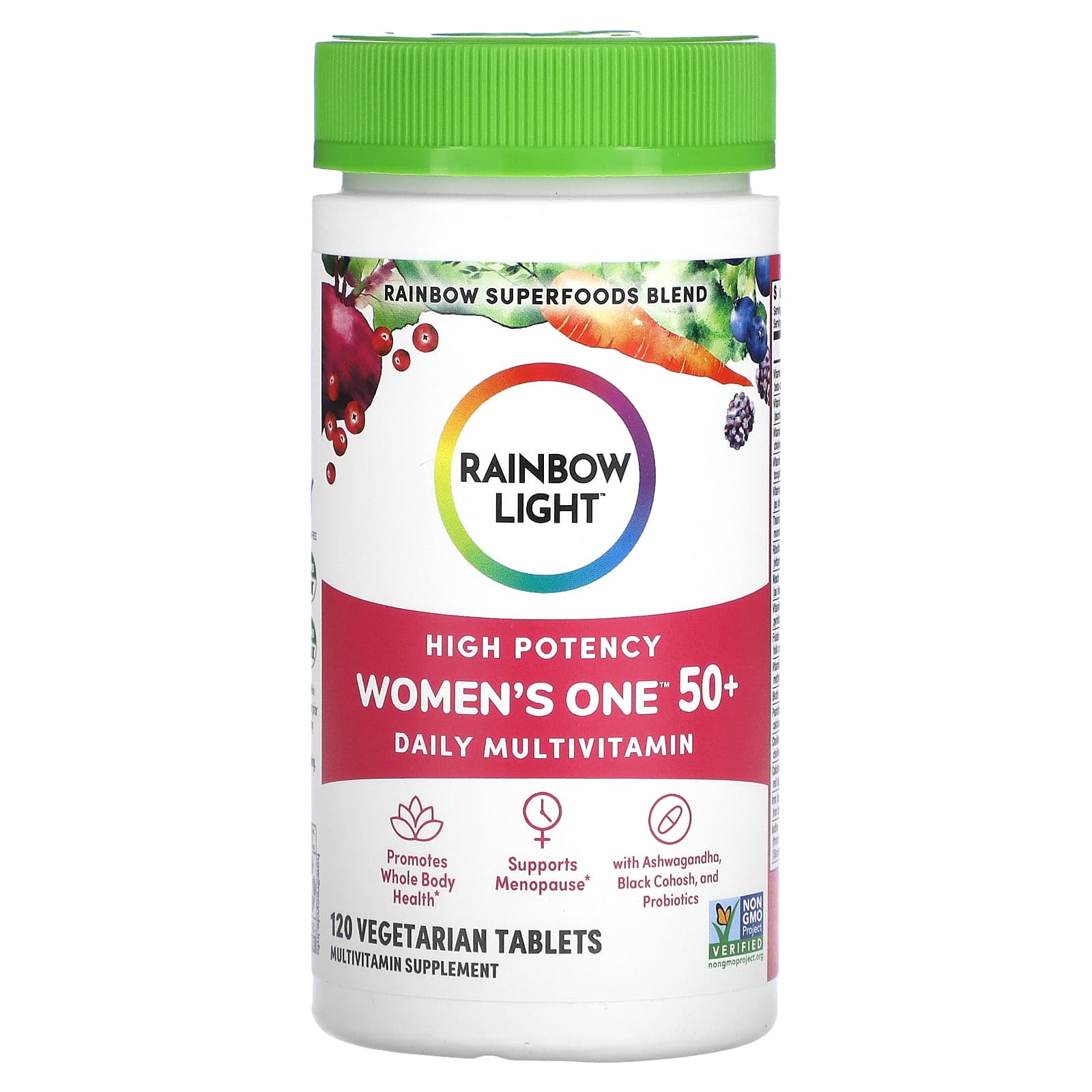 Rainbow Light Women's One 50+ (120 veg tabs)