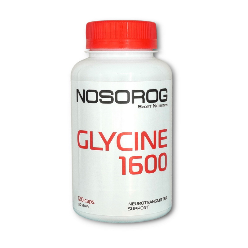 Гліцин, NOSOROG Glycine, 120 капсул