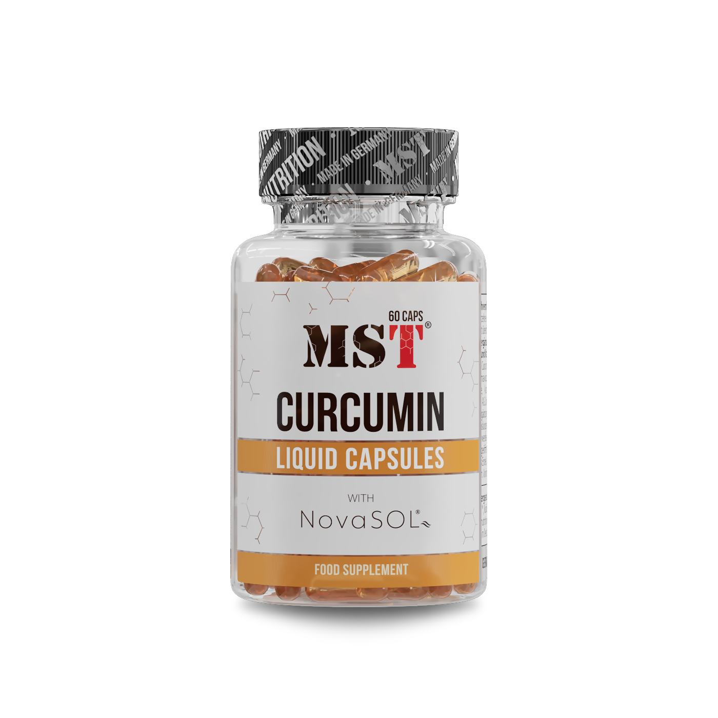 Куркумін, MST Curcumin Liquid Capsules, 60 капсул