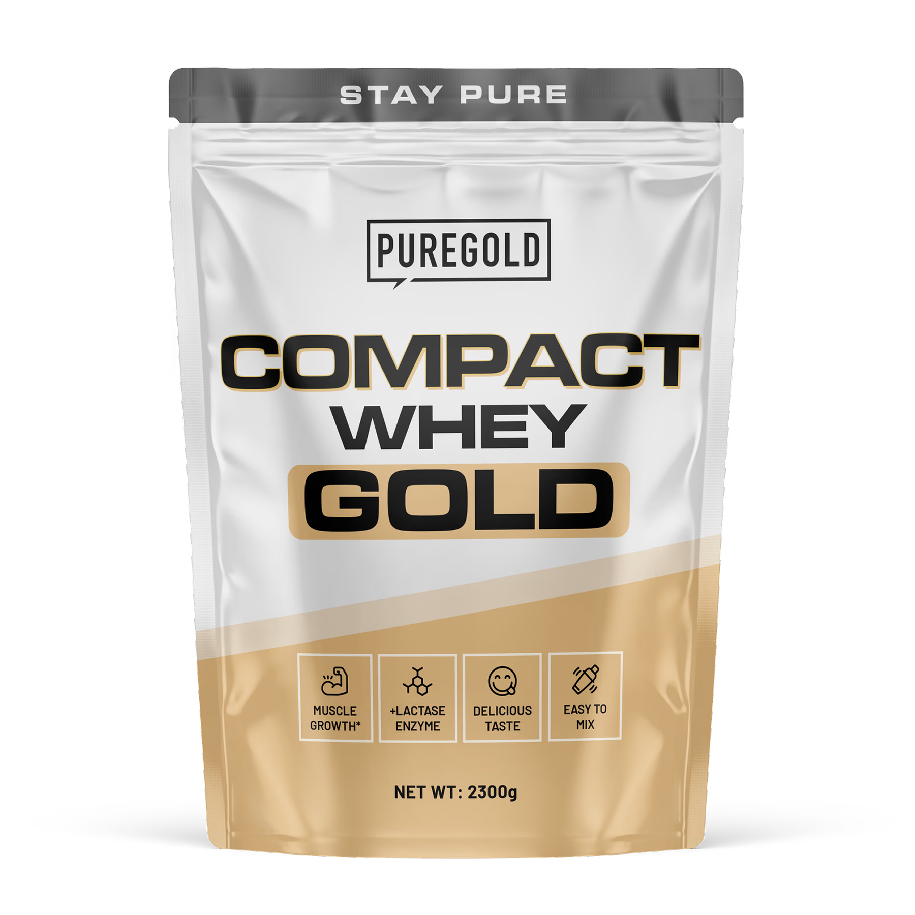 Compact Whey Gold - 2300g Choco-Caramel