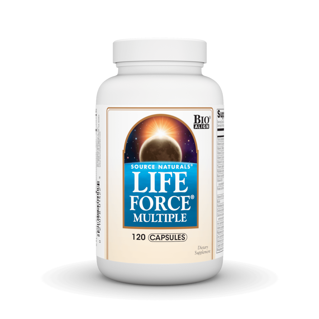 Мультикомплекс для підтримки енергії, Source Naturals Life Force Multiple, 120 капсул