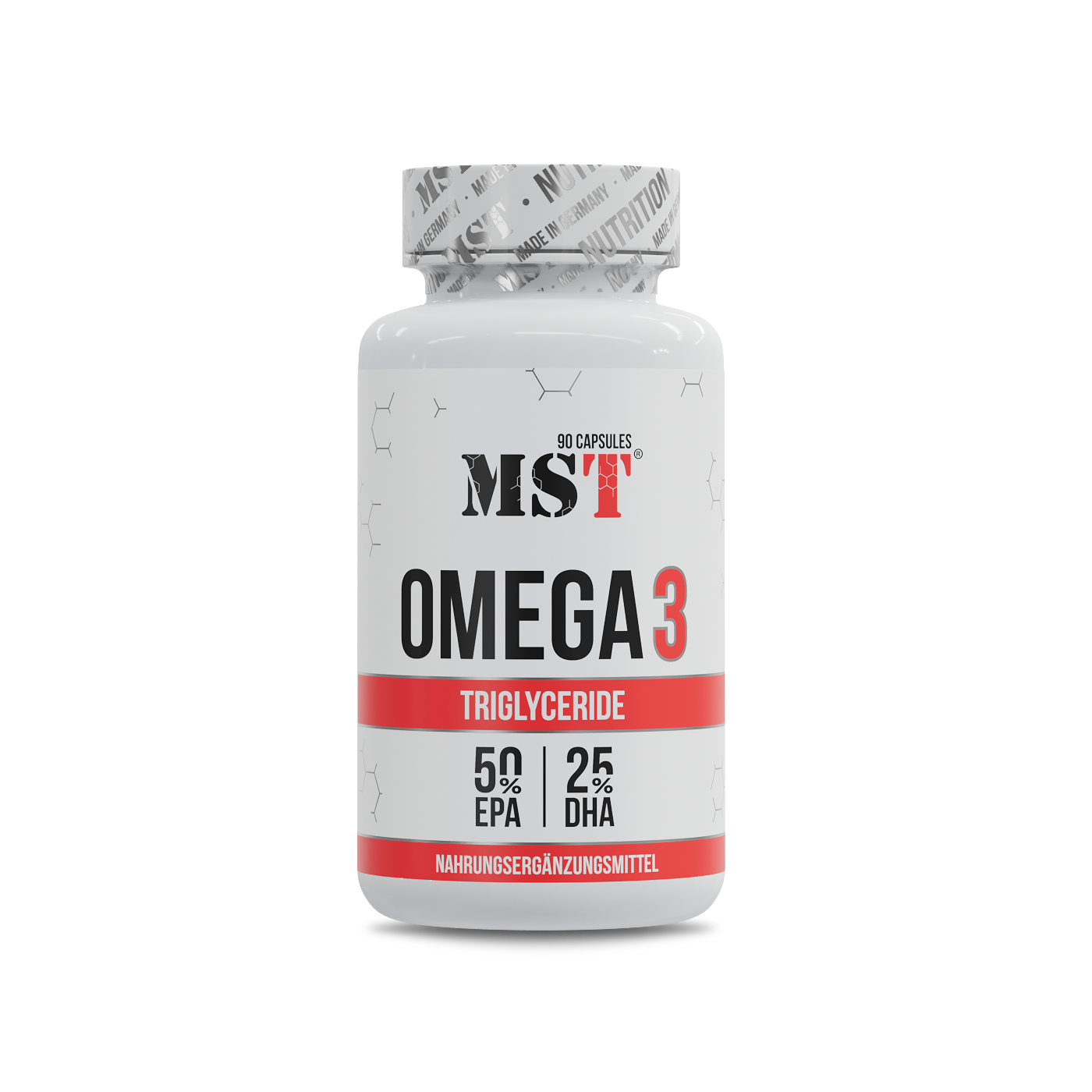 Омега-3, MST Omega 3 Triglyceride, 90 м'яких капсул