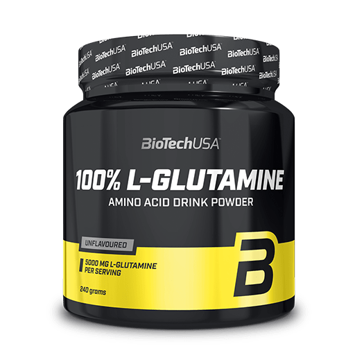 L-глутамін, BioTech 100% L-Glutamine, 240 г