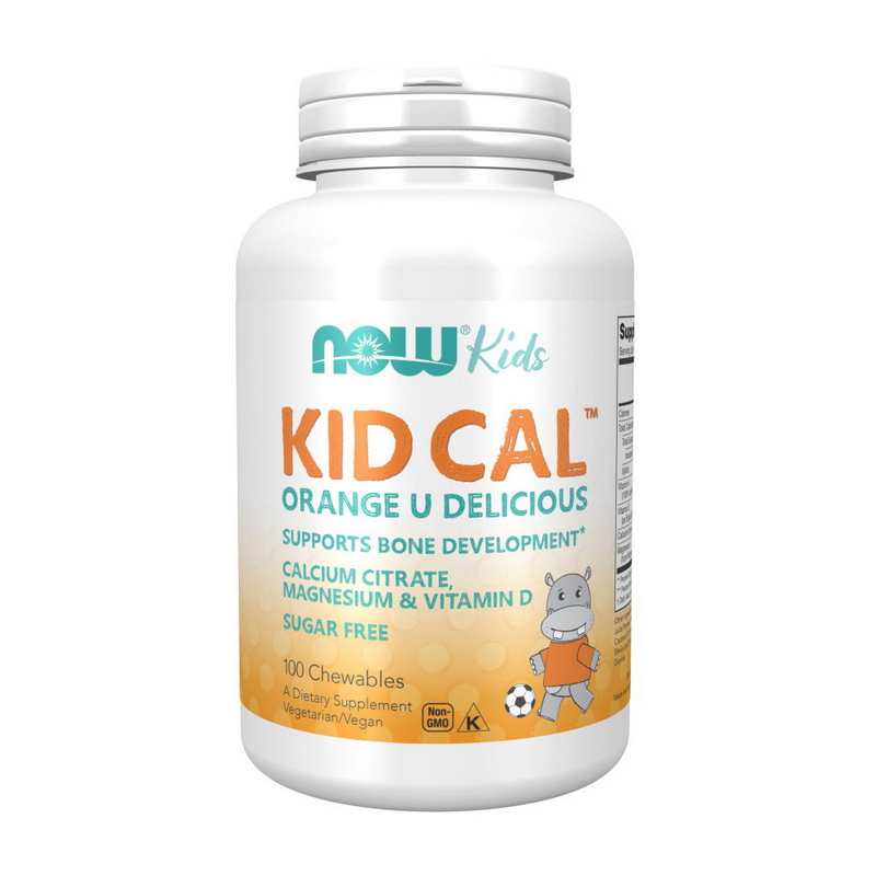 Мультивітаміни для дітей, Now Foods Kid Cal, 100 жувальних таблеток