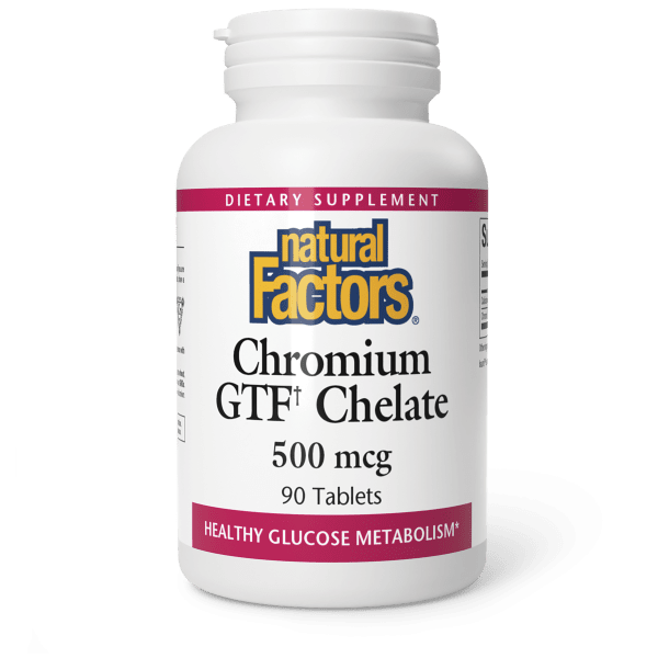 Chromium GTF Chelate 500mcg - 90 tabs