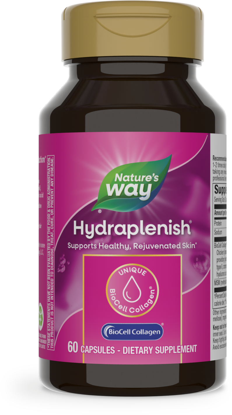 Гиалуроновая кислота с МСМ, Nature's Way Hydraplenish With OptiMSM, 60 капсул