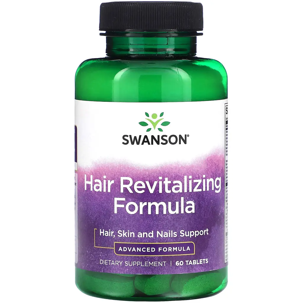 Комплекс для здоров'я волосся, Swanson Hair Revitalizing Formula, 60 таблеток
