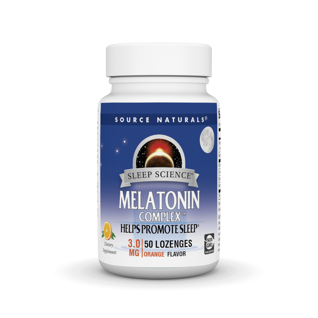 Sleep Science® Melatonin Complex™ 3 mg - 50 lozenges Orange