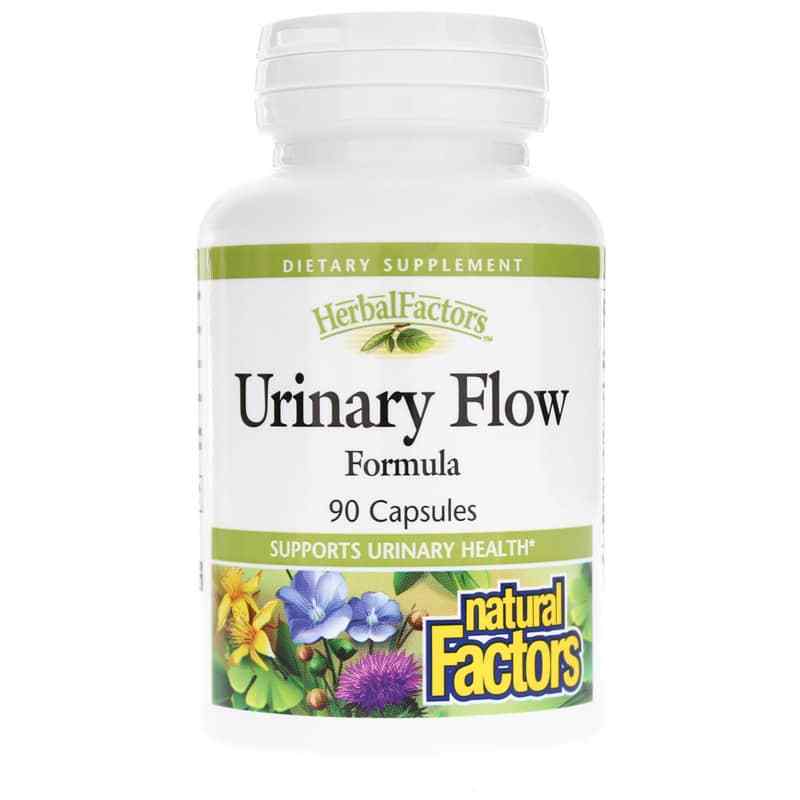 Комплекс для здоров'я сечовивідних шляхів, Natural Factors Urinary Flow Formula, 90 капсул