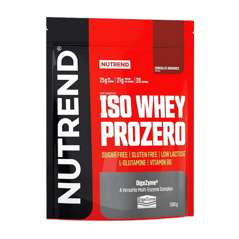 Nutrend Iso Whey Prozero (500 g, salted caramel)