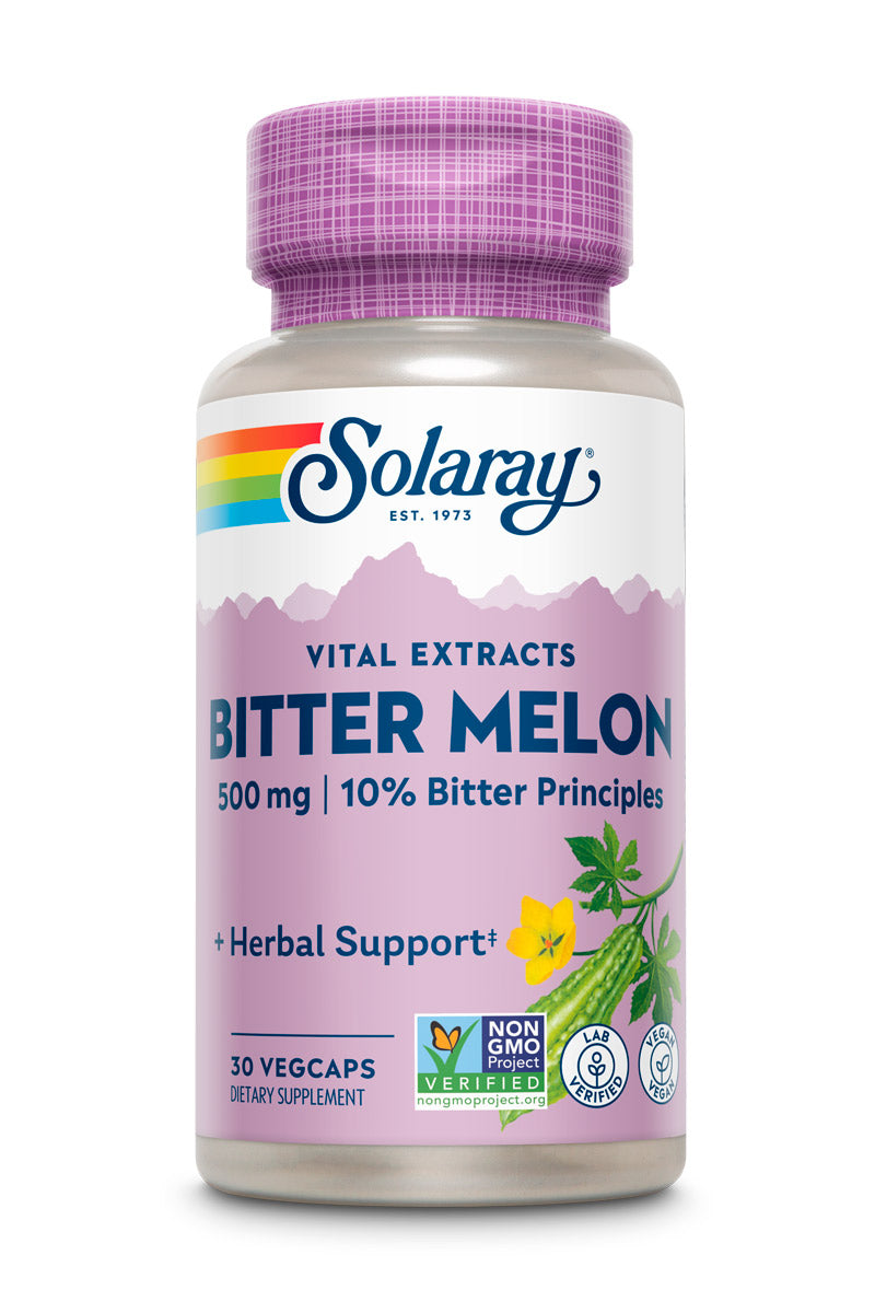 Bitter Melon Fruit Extract 10% 500mg - 30 vcaps