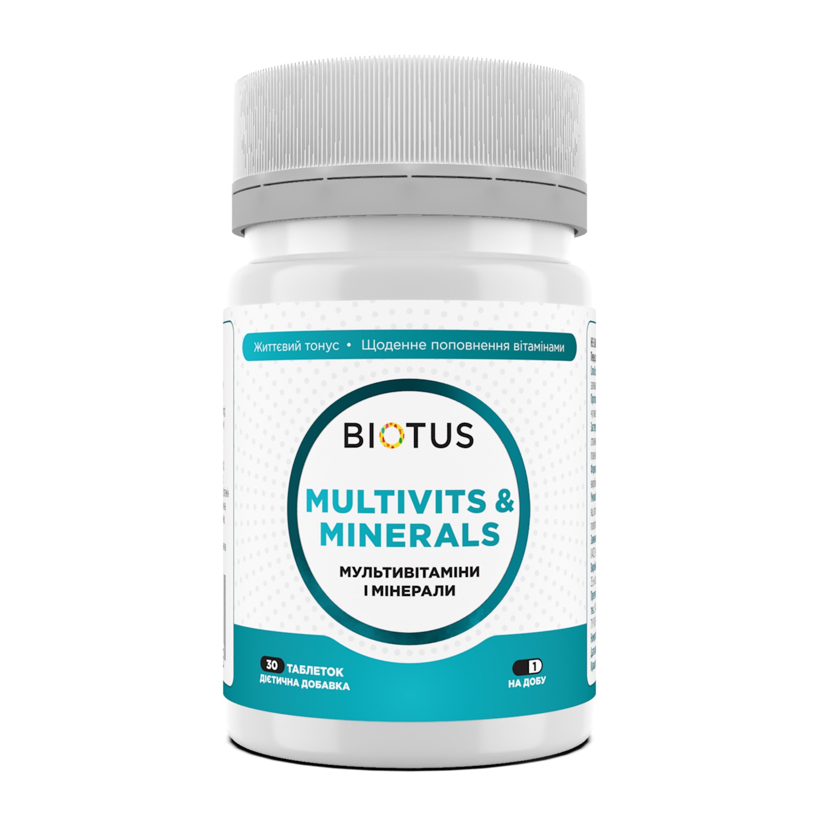 Мультивітаміни та мінерали, Biotus Multivits & Minerals, 30 таблеток