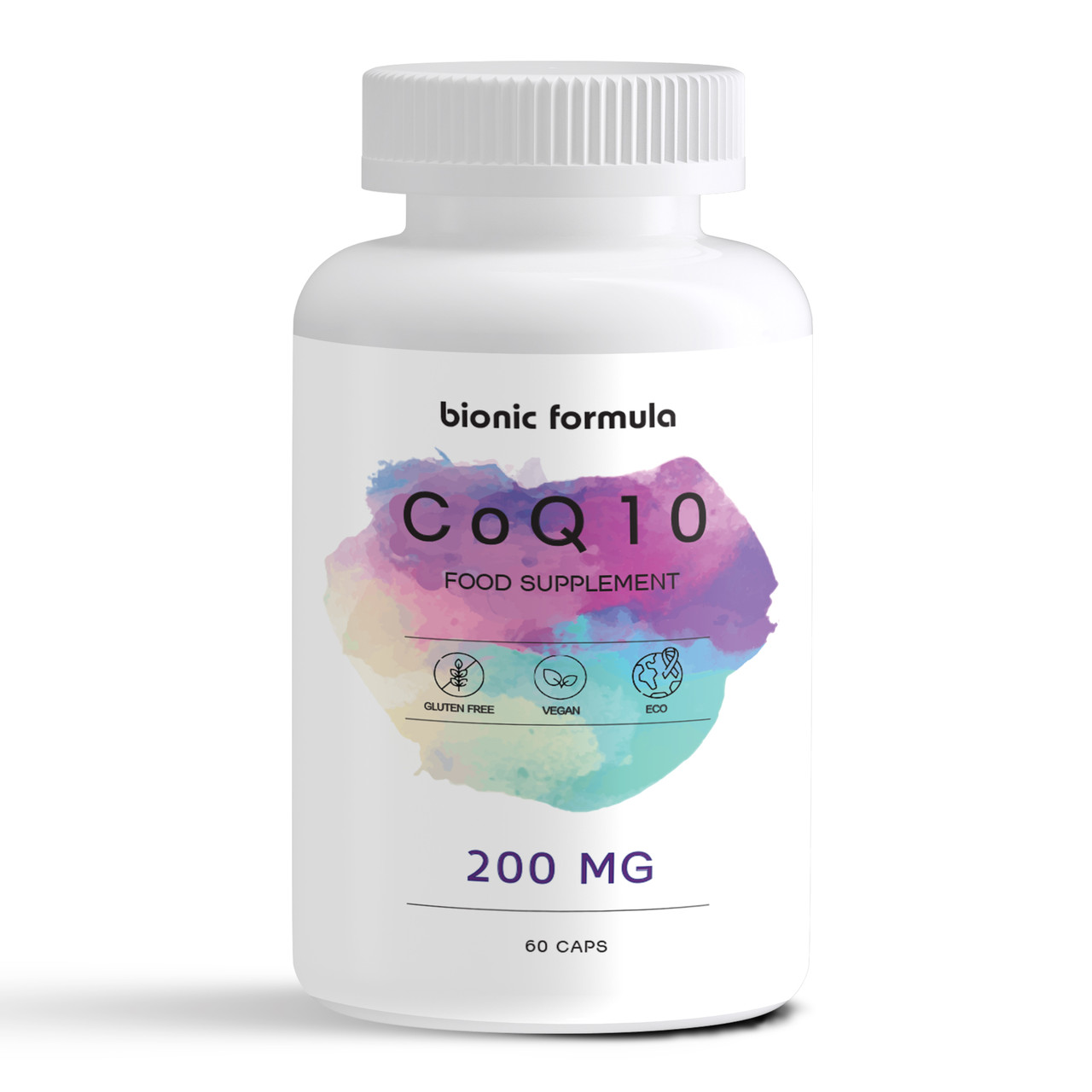 Коэнзим Q10, Bionic formula Co Q10, 200 мг, 60 капсул