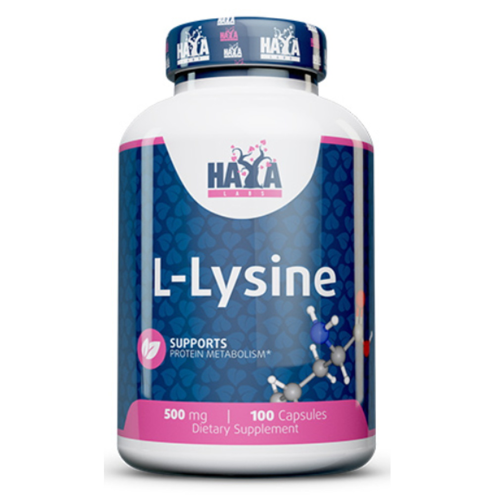 L-Lysine 500 мг - 100 капс