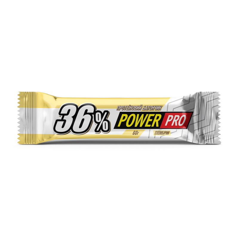 Протеїновий батончик, Power Pro 36%, 60 г (Пломбір)