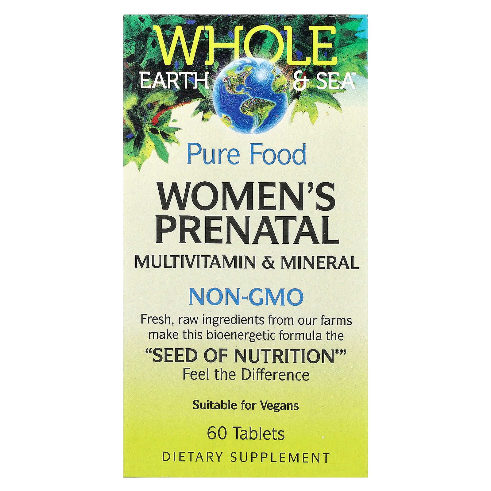 Мультивітаміни та мінерали для вагітних, Natural Factors Women's Prenatal Multivitamin & Mineral, 60 таблеток