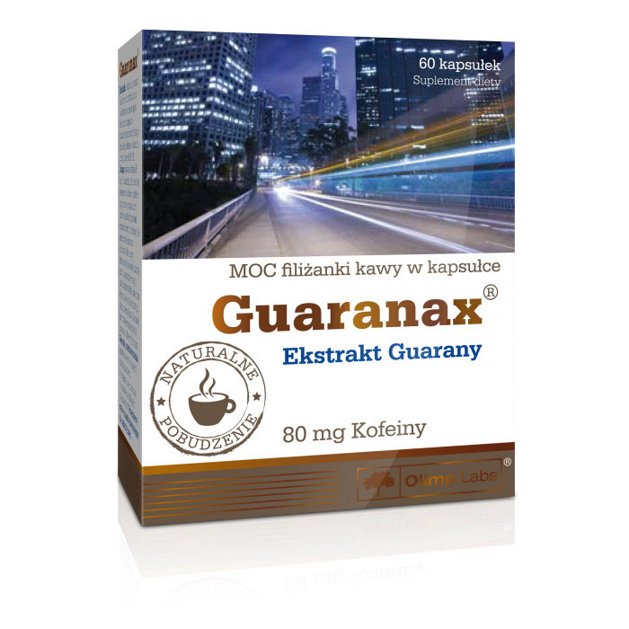Гуарана, Olimp Nutrition Guaranax, 60 капсул