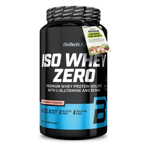 Протеїн ізолят, BioTech Iso Whey Zero, 908 г (Солона карамель)