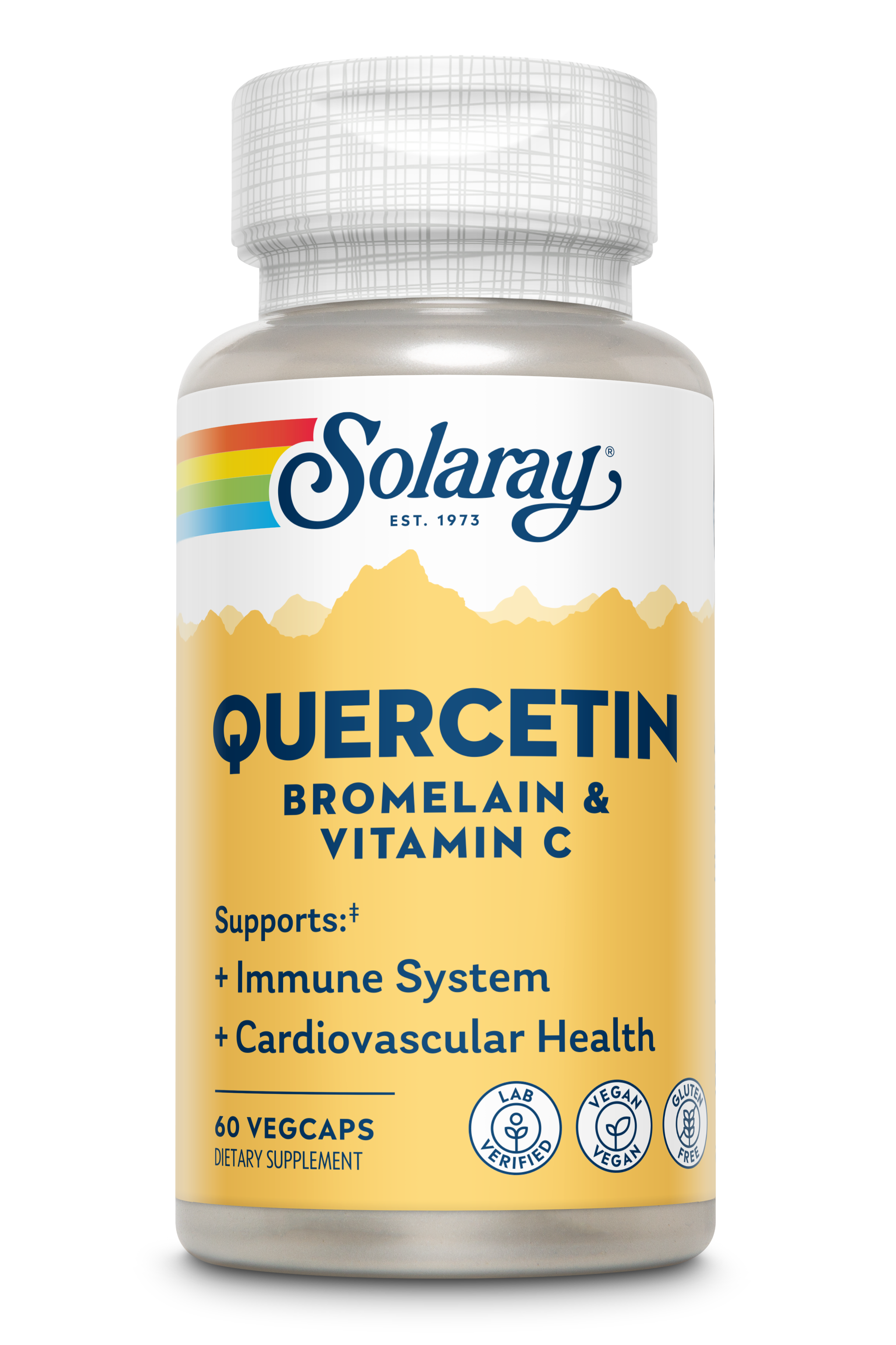 Quercetin Bromelain & Vitamin C - 60 vcaps