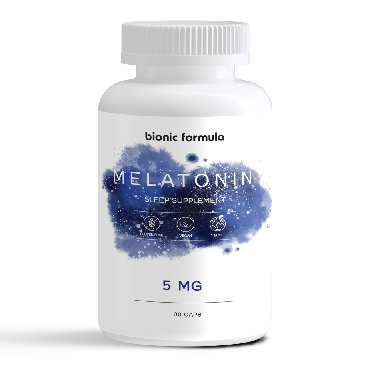 Мелатонин для крепкого сна, Bionic formula, 5 мг, 90 капсул