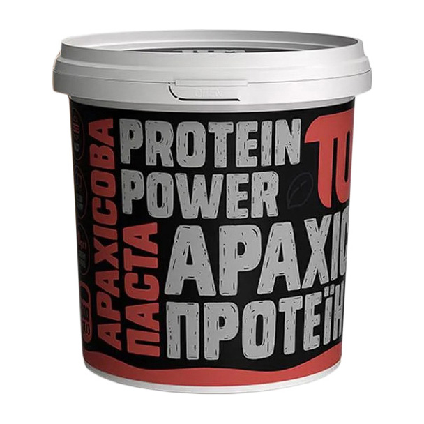 Арахісова паста з протеїном, TOM peanut butter peanut butter, 500 г