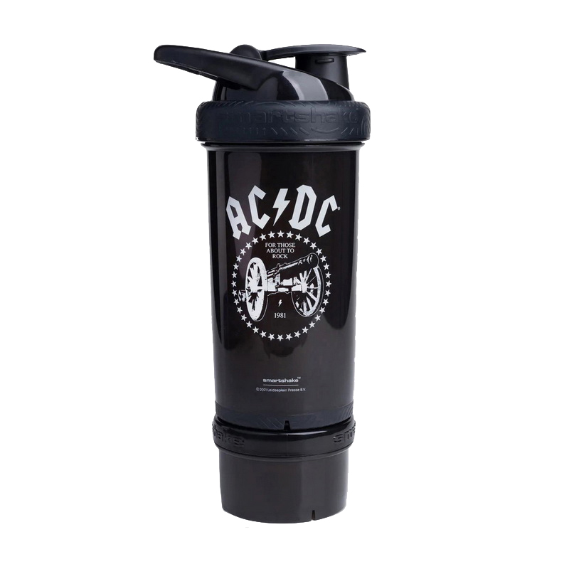 Шейкер для спортивного харчування, SmartShake Revive Rockband AC/DC, 750 мл
