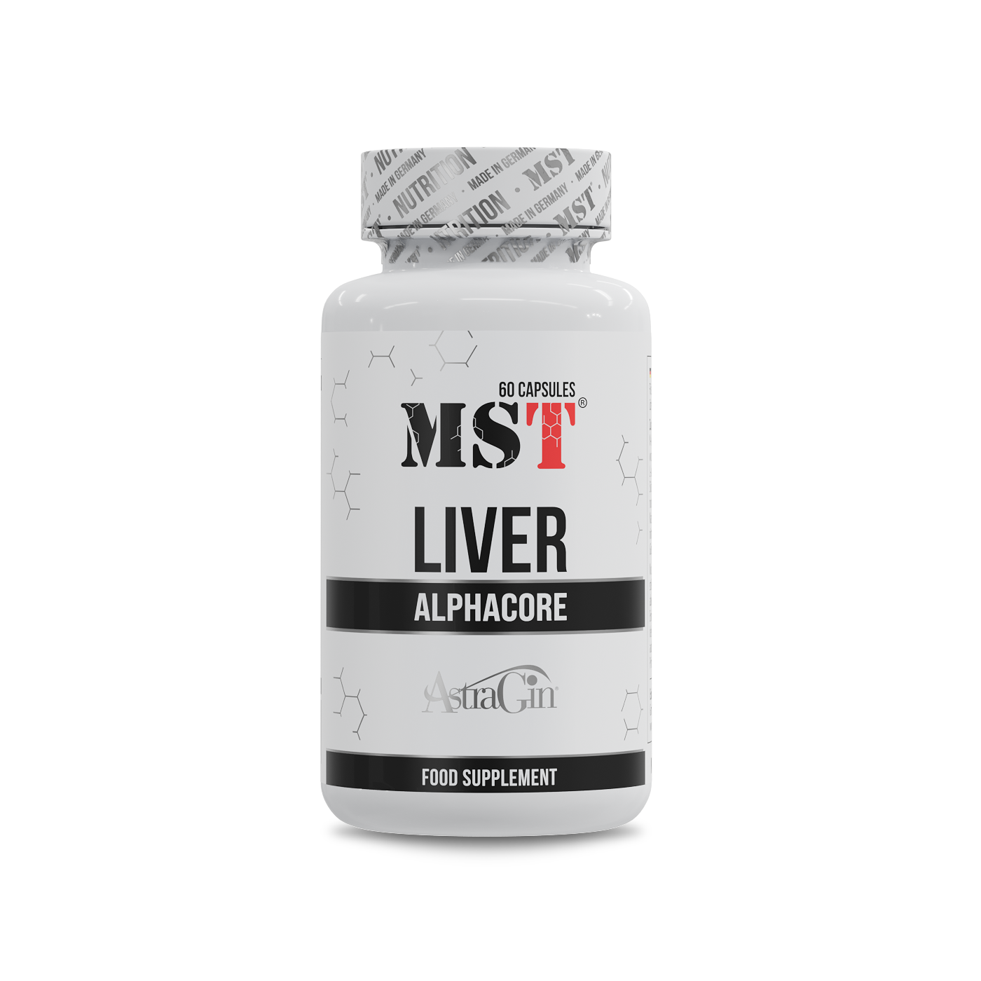 Комплекс для підтримки печінки, MST Liver Alphacore, 60 капсул