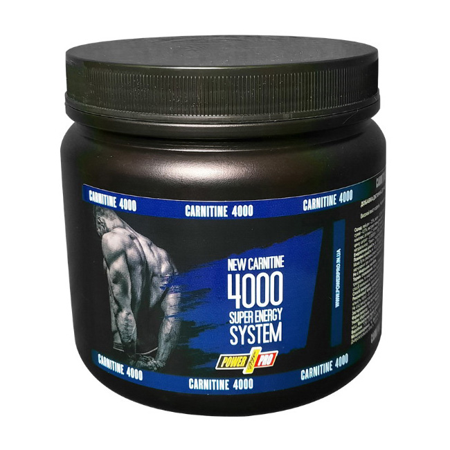 L-карнітин, Power Pro Carnitine 4000, 500 г (Лимон)