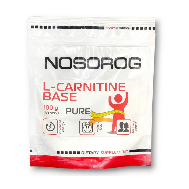 L-карнітин, NOSOROG L-Carnitine Base, 100 г