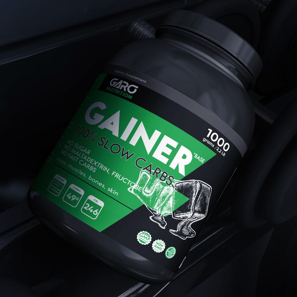 Гейнер для набору ваги та маси, Garo Nutrition Premium, 1000 г