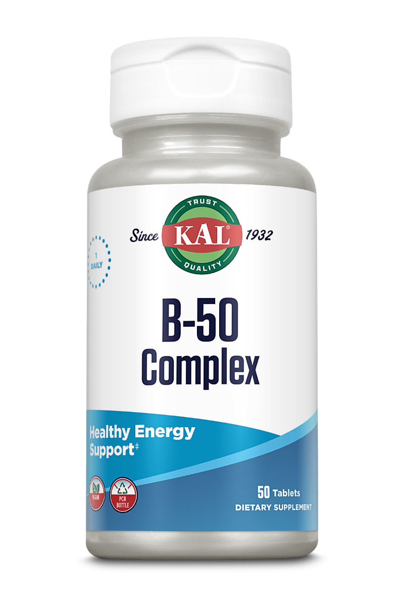 Вітамінний комплекс групи B, Kal B-50 Complex, 50 таблеток