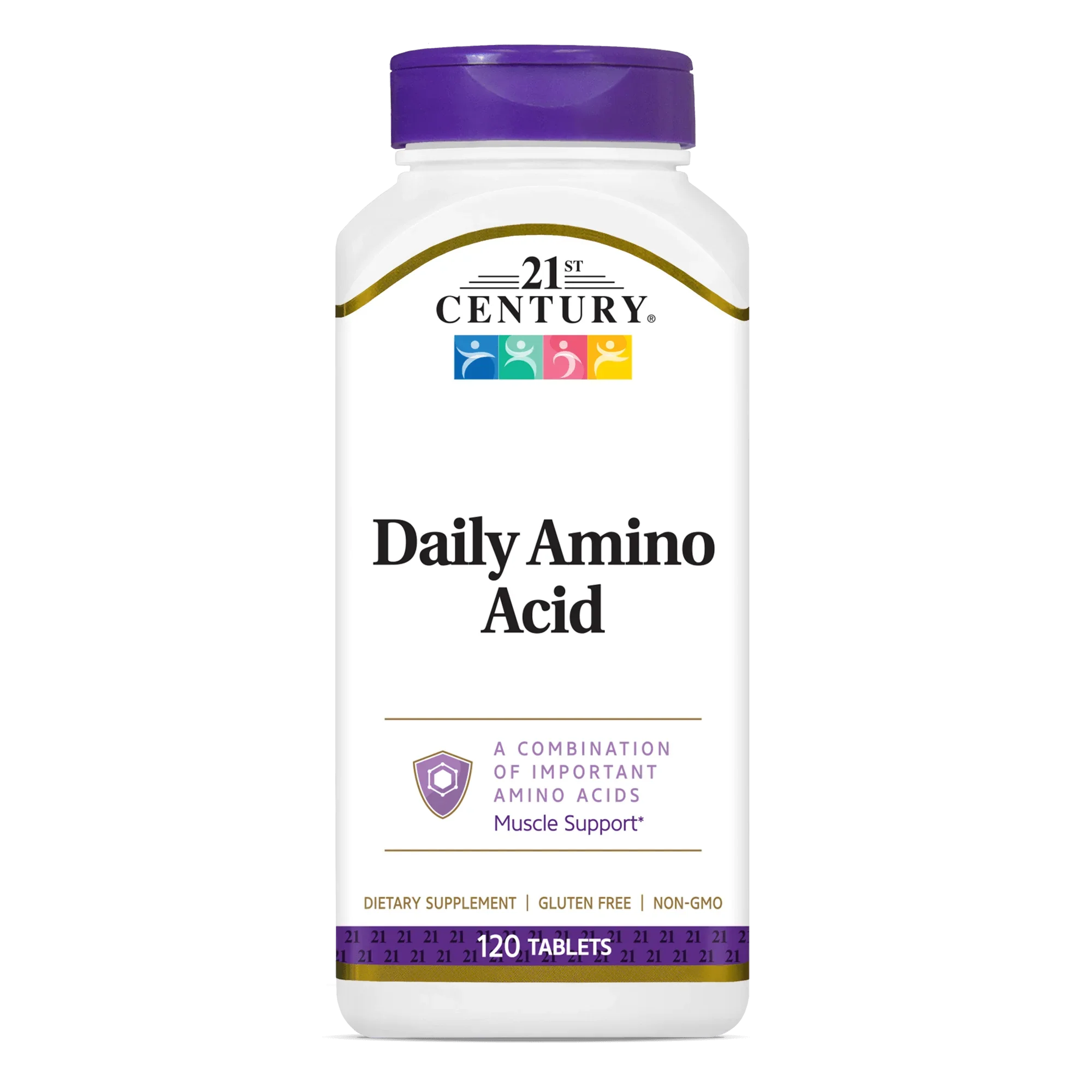 Комплекс амінокислот, 21st Century Daily Amino Acid, 120 таблеток