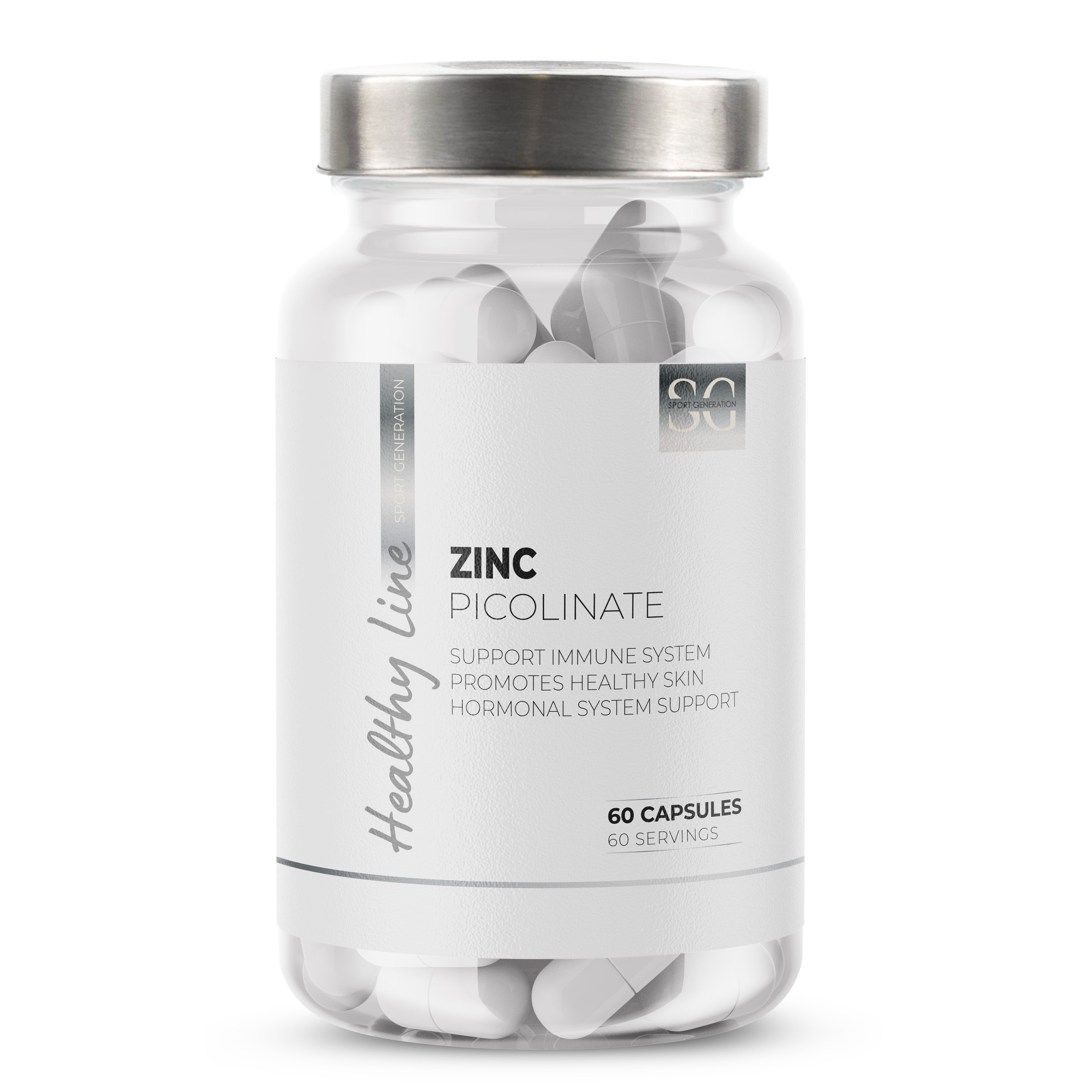 Цинк піколінат, Sport Generation Zinc Picolinate, 60 капсул
