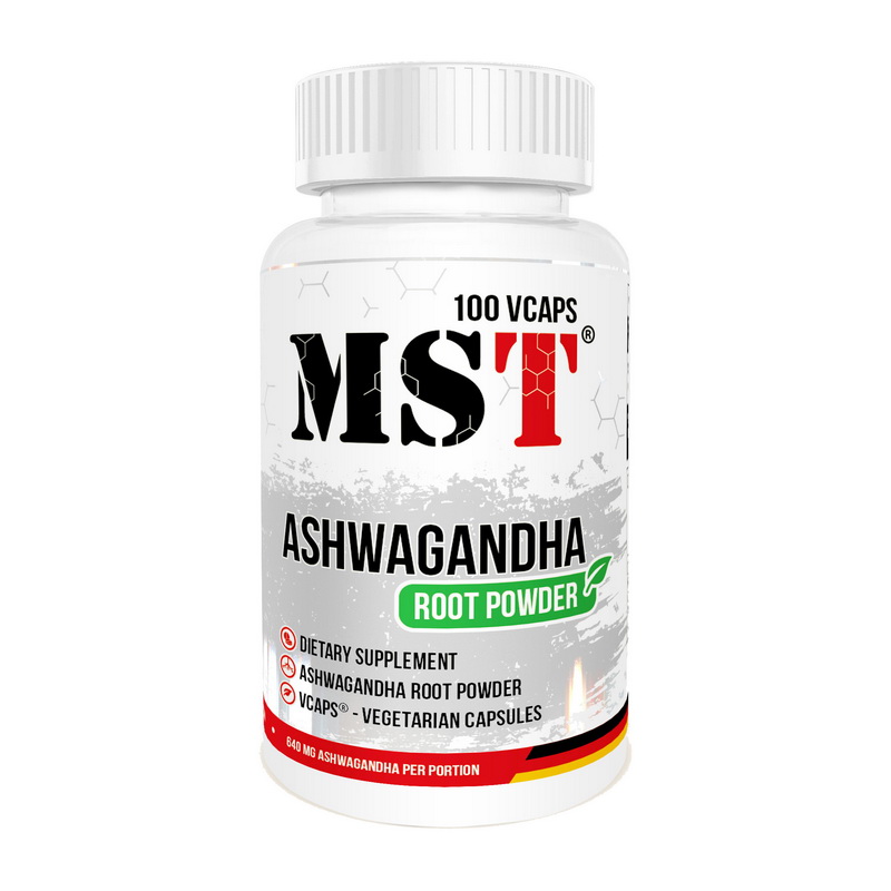 MST Ashwagandha Root Powder (100 veg caps)