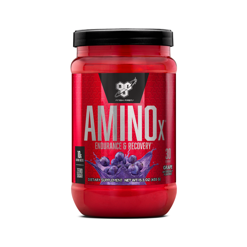 Амінокислотний комплекс для витривалості, BSN Amino X, 435 г (Виноград)
