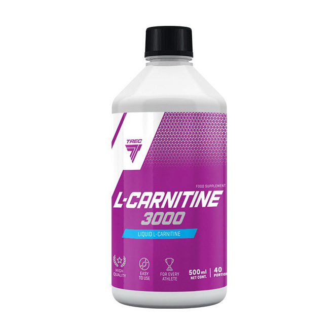 L-карнітин для жироспалювання, TREC nutrition L-Carnitine 3000, 500 мл (Абрикос)