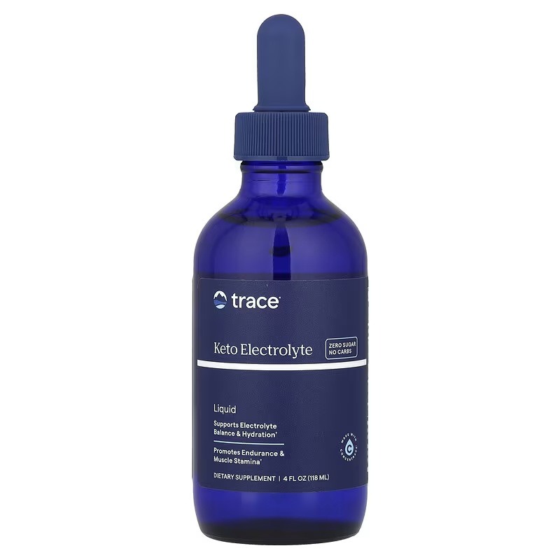 Електроліти-Кето у краплях, Keto Electrolyte, Trace, 118 мл