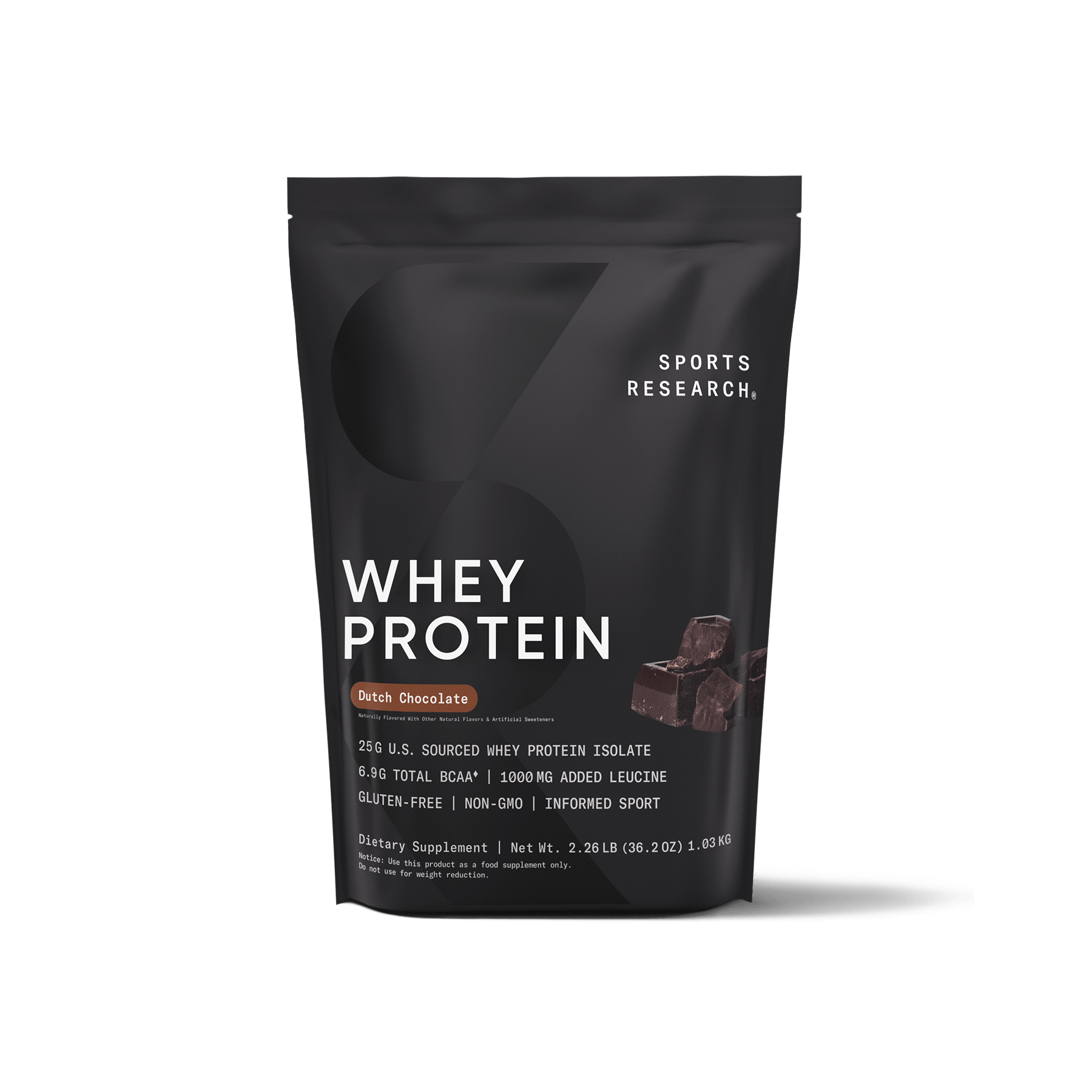 Whey Protein Isolate - 1030g Chocolate