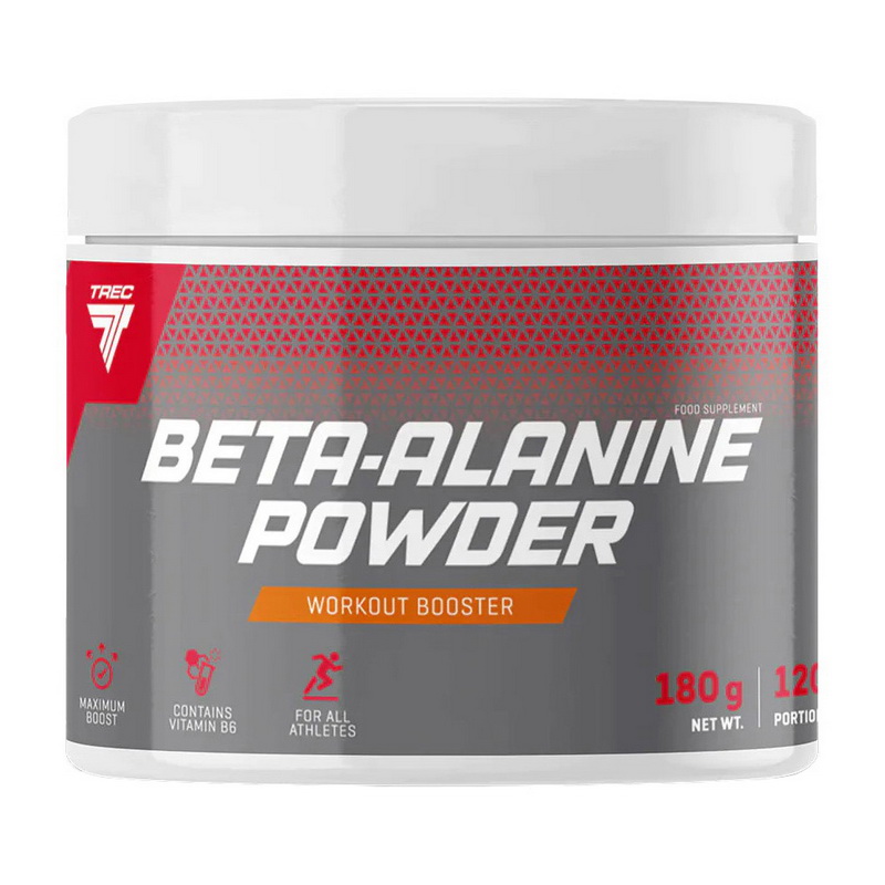 Бета-аланін, TREC nutrition Beta-Alanine Powder, 180 г (Грейпфрут)