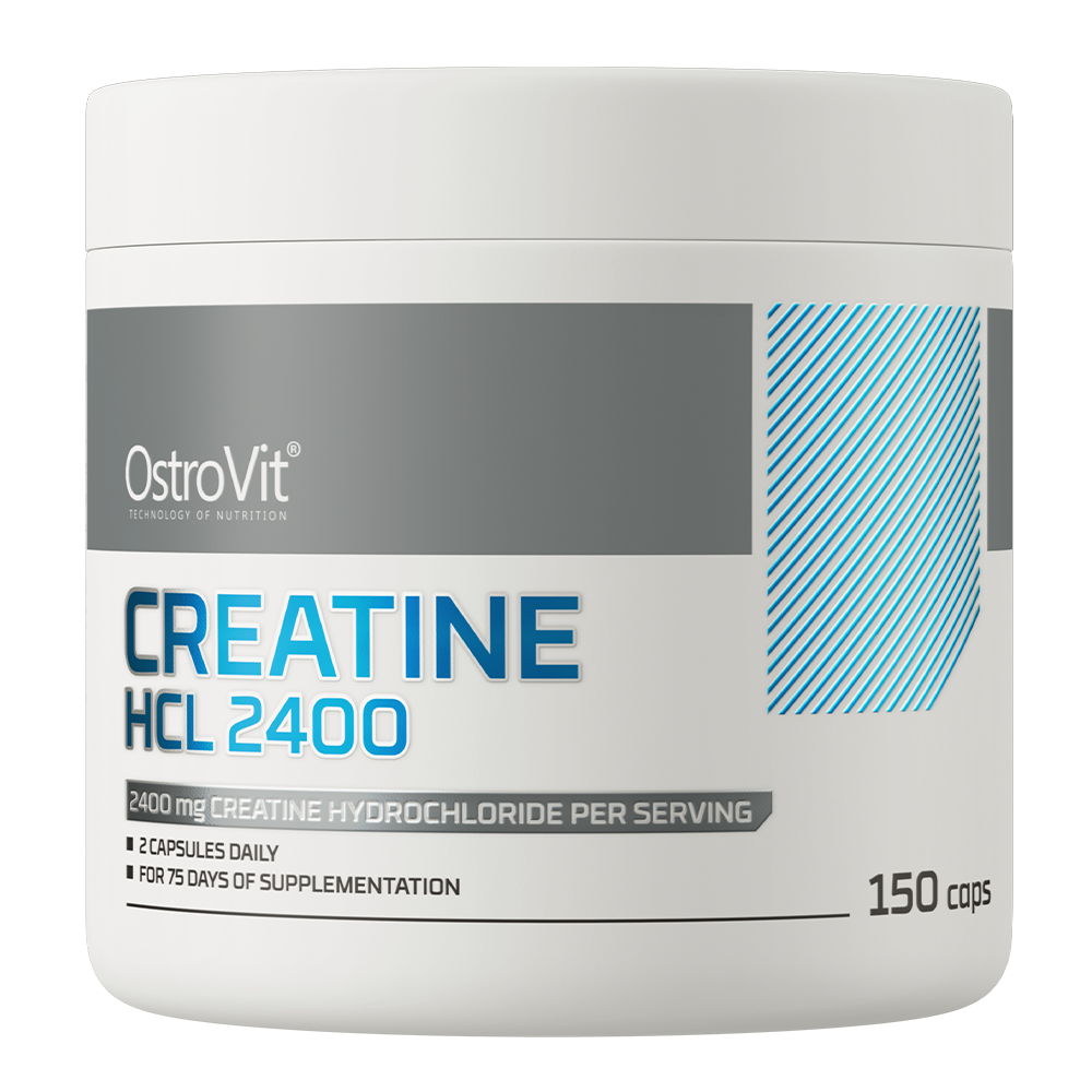 Креатин гідрохлорид, OstroVit Creatine HCL 2400, 150 капсул