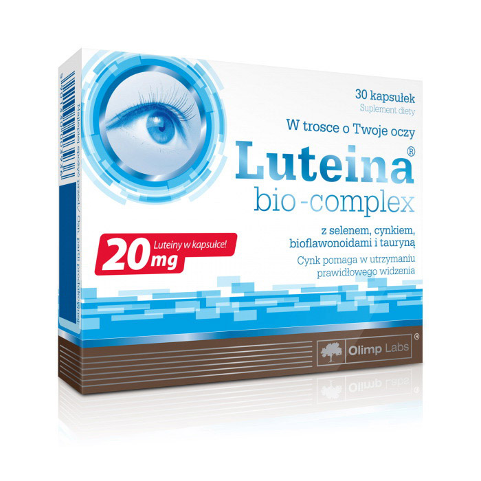 Лютеїн, Olimp Nutrition Lutein Bio-Complex, 30 капсул