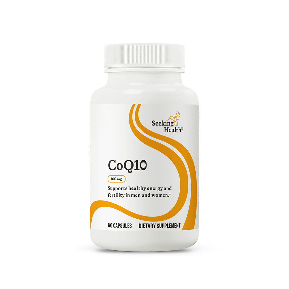 Коензим Q10, Seeking Health CoQ10, 100 мг, 60 капсул