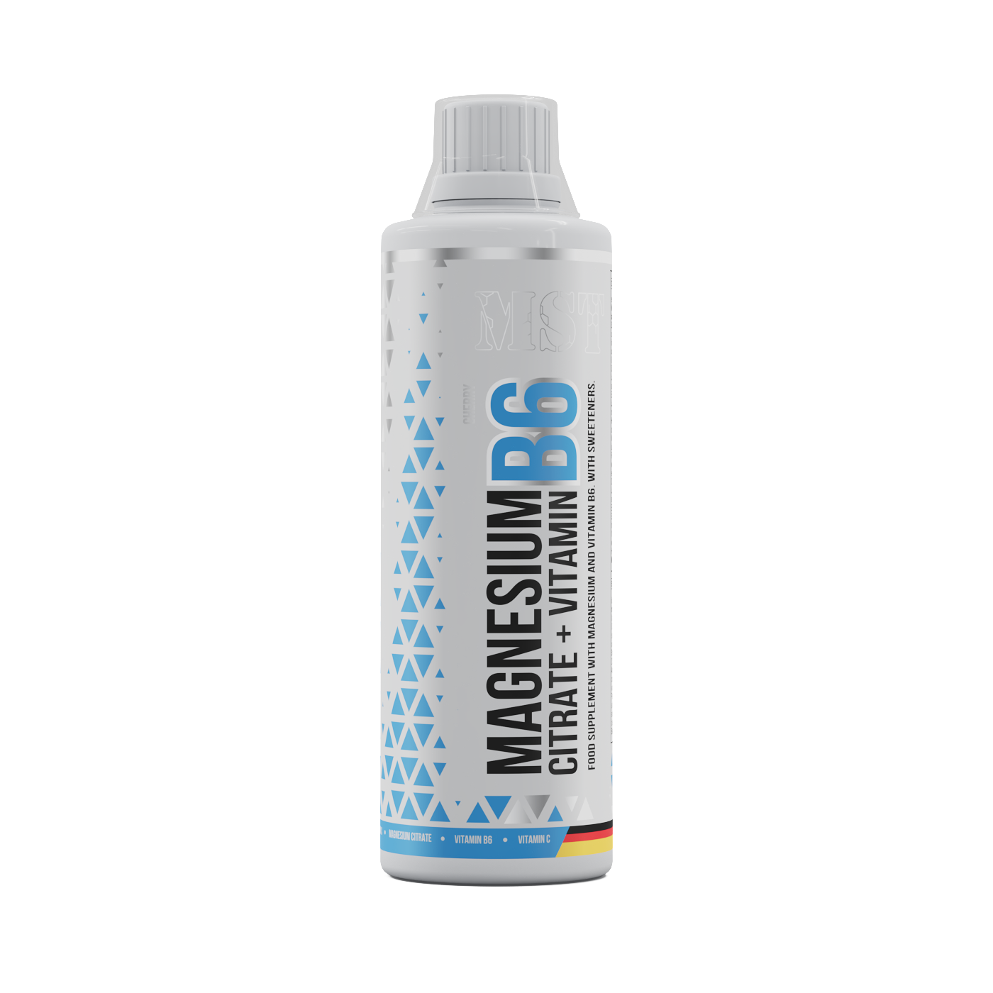 Магній цитрат з вітаміном B6, MST Magnesium Citrate With Vitamin B6, 500 мл
