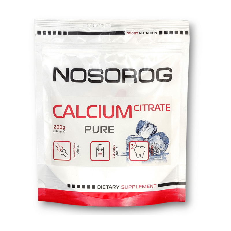 Цитрат кальцію, NOSOROG Сalcium Citrate, 200 г
