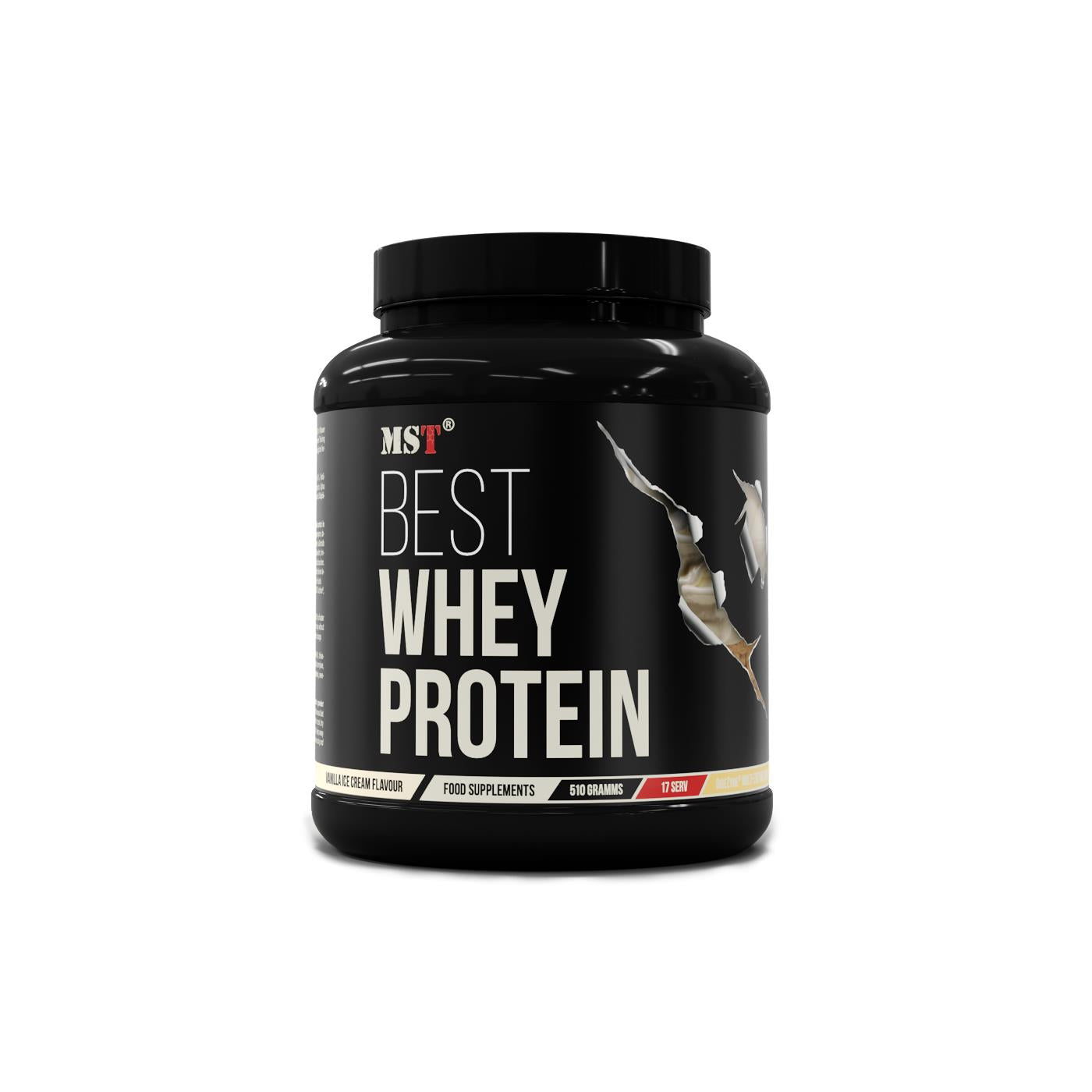 MST Best Whey Protein + Enzyme (510 g, vanilla ice cream)